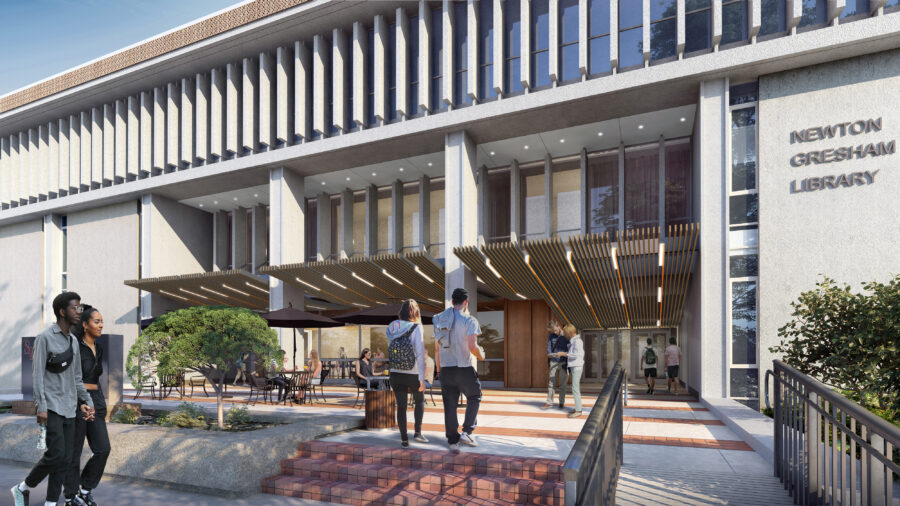 Newton Gresham Library Sam Houston State University