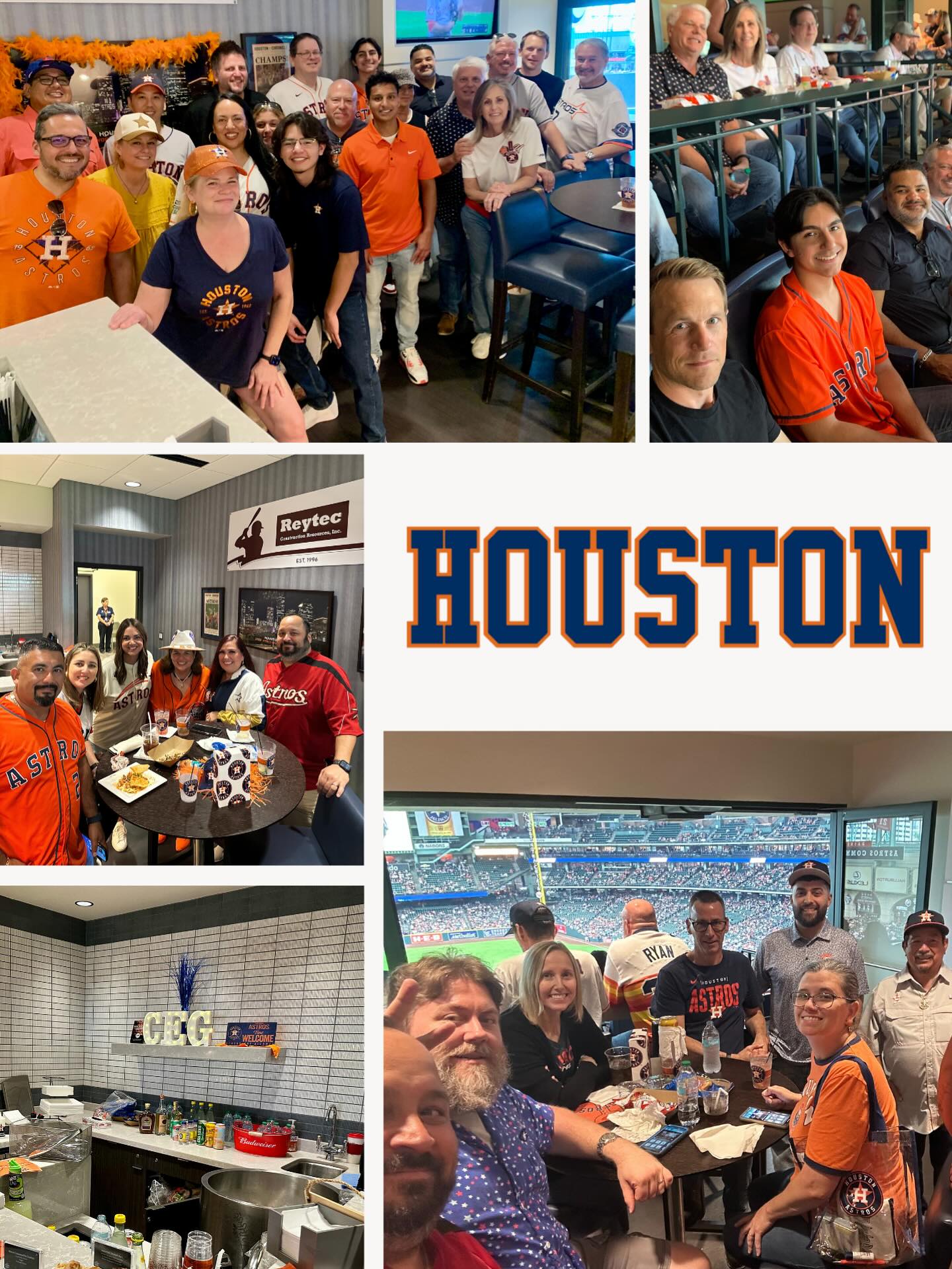 Astros Game Company Outing