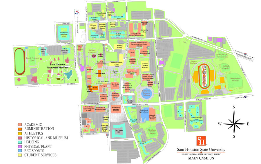 Sam Houston State University Campus Fault Study
